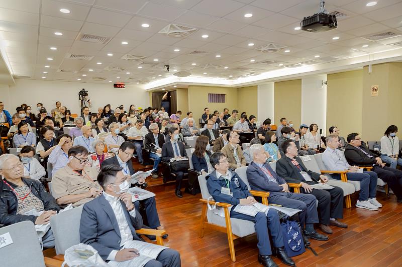 潛園與新竹林恒茂家族學術研討會現場照片。