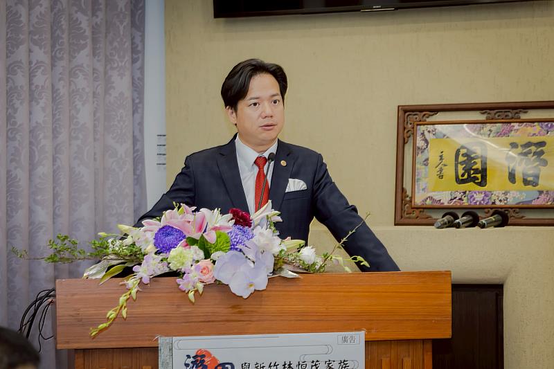 邱代理市長致詞。