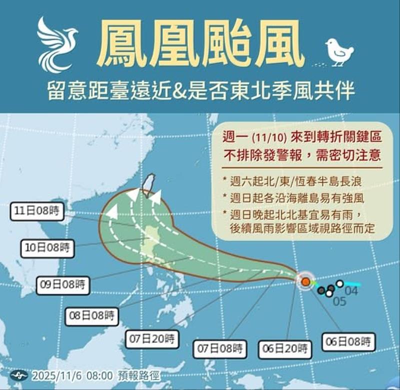 鳳凰颱風將近，嘉縣府籲農漁牧業做好防颱準備