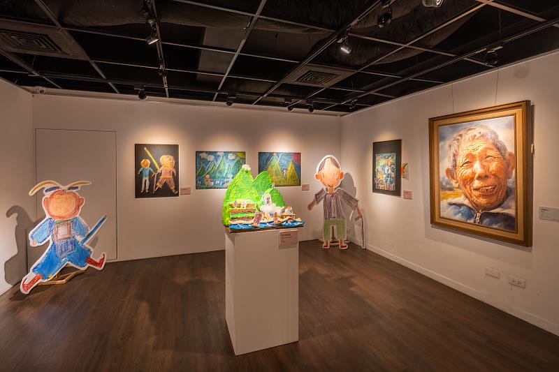 展場一隅。