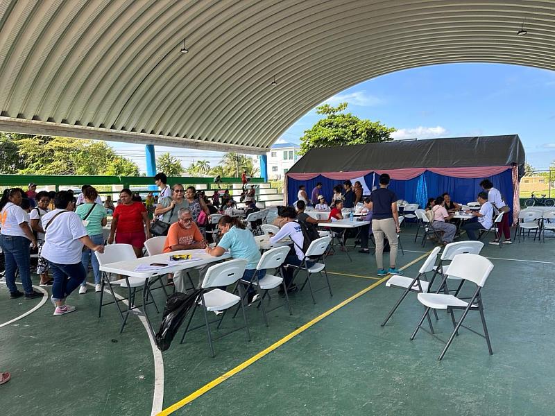 北美洲台灣人醫師協會義診現場