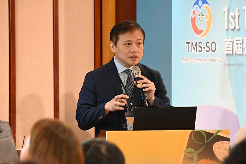 黃致錕院長發起並主辦「第一屆臺馬星肥胖高峰會」開幕致詞。
