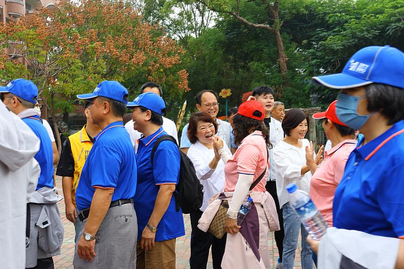 展現運動城市活力!黃敏惠市長為近3千位健走民眾送鼓勵 健康樂活齊+1