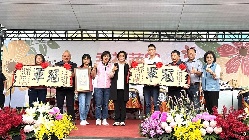 永靖鄉農會舉辦「幸福蔬果 花現永靖」農產品行銷活動