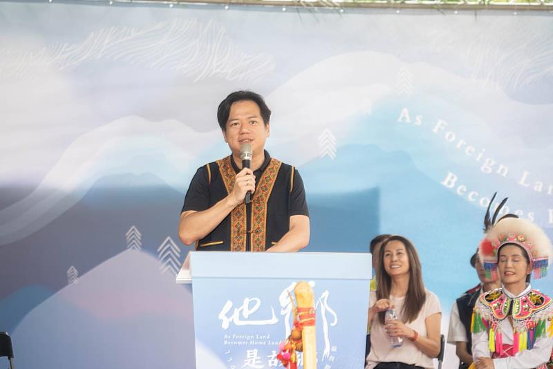 代理市長邱臣遠致詞。