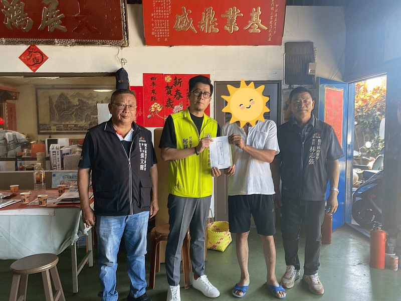 臺中市救國團發放愛心急難扶助金　關懷弱勢家庭