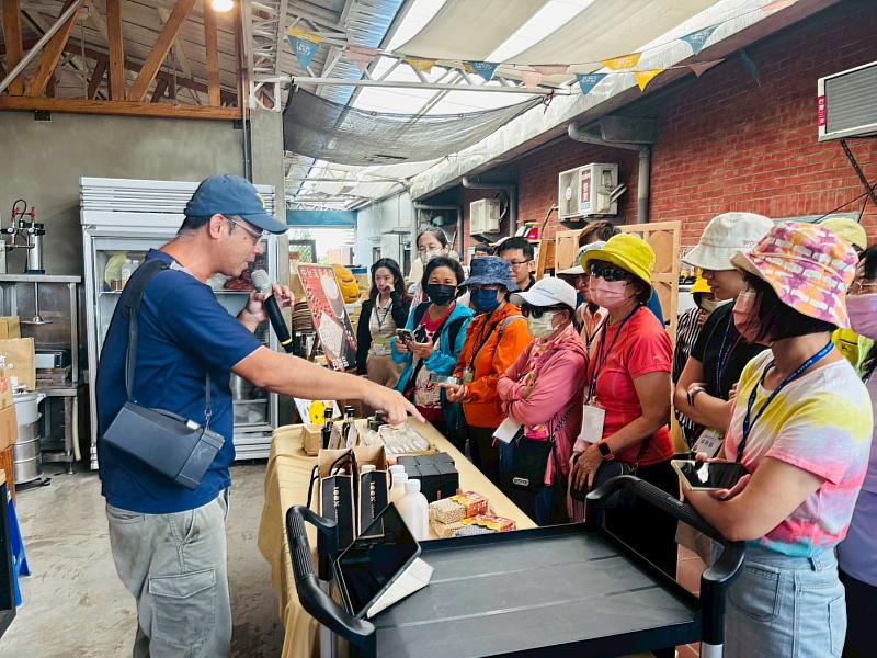 至田野勤學參訪大豆加工場域及相關豆製品產品