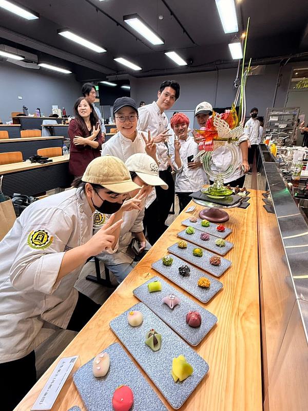 景文科大與東京製菓學校、台灣蛋糕協會、淡水商工舉辦國際甜點大師講座