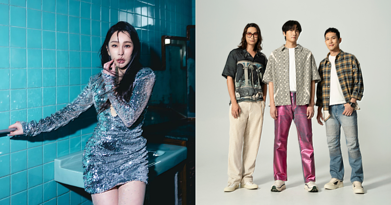 柯夢波丹不眠夜睡衣派對的表演卡司也是星光滿點，靈魂女聲温嵐與金曲樂團宇宙人接力開唱。（圖/柯夢波丹提供）