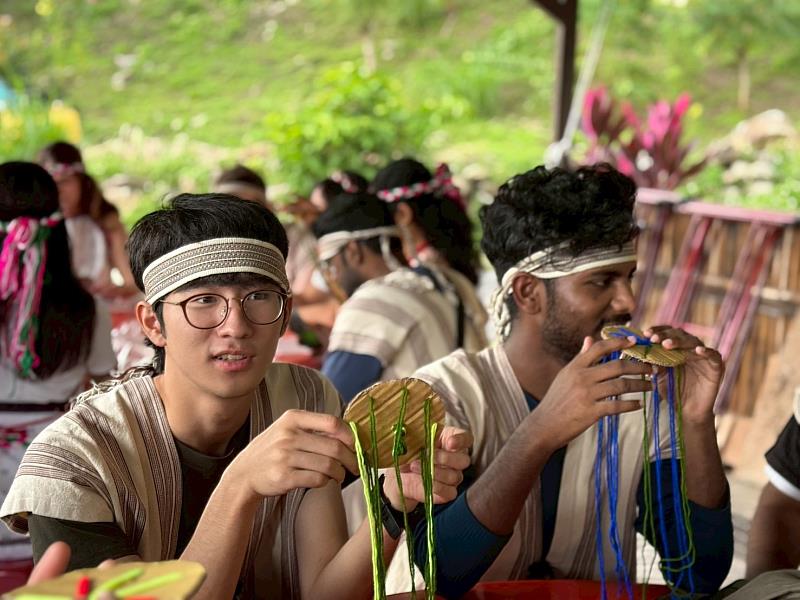 太魯閣族現代編織體驗。