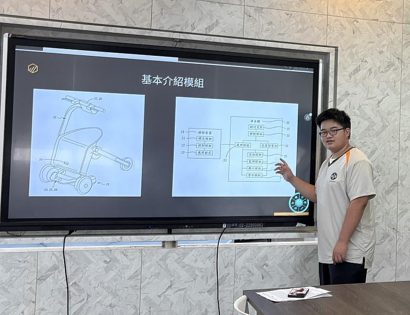 暨大附中古祐嘉同學介紹研發設計模組
