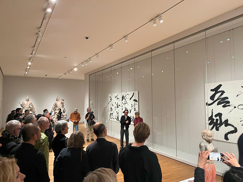 開幕茶會貴賓雲集。（巴文中心提供）