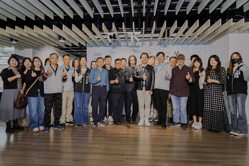 《好字為之的時代》開展,與會貴賓合影。