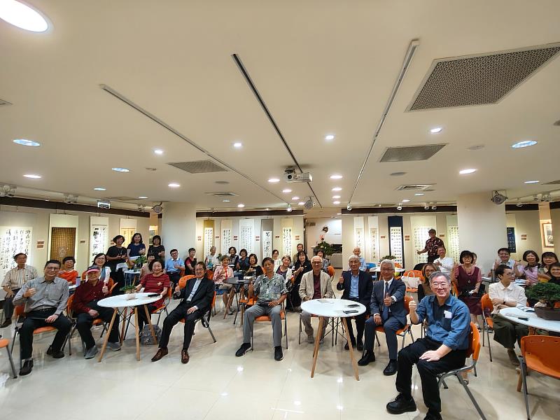 「翰墨流芳39載」麗澤書畫展中臺科大隆重登場 以筆墨續寫中部風華