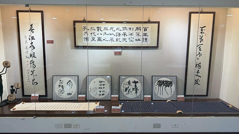 第39屆麗澤書畫展作品。