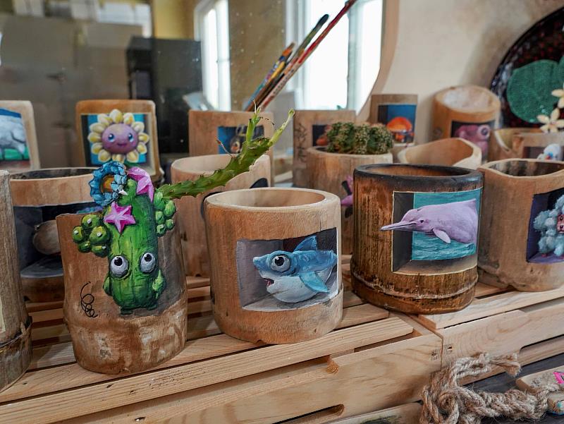 好美船屋－廢材變植栽