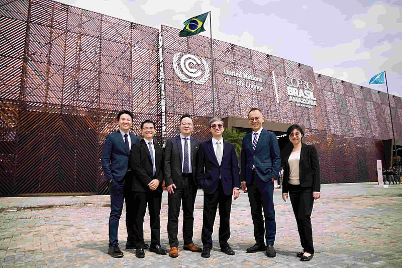 南山人壽董事長尹崇堯親自率團 前進巴西參與COP30