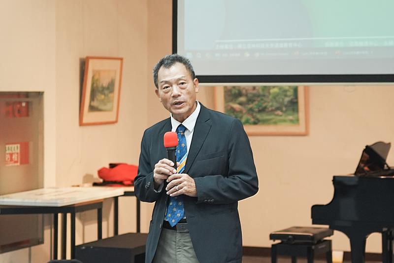 通識中心2025年成果展巫副致詞。