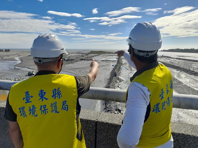 極端氣候挑戰加劇 臺東縣府持續加速卑南溪水覆蓋修復