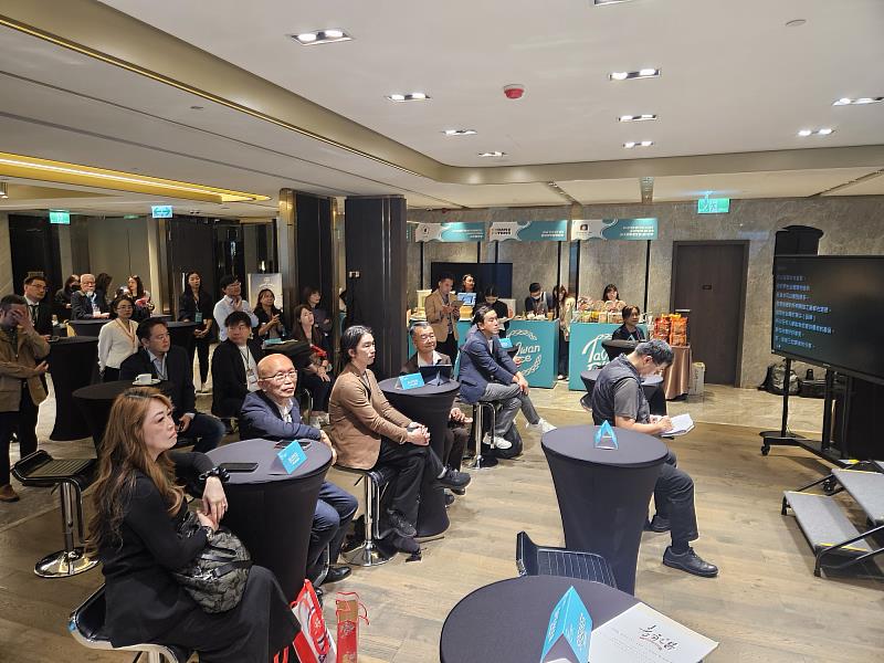 國內業者進行商品展示。