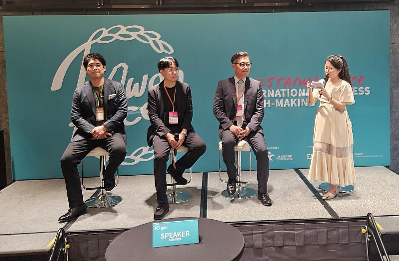 國內廠商分享讓臺灣米以品牌化策略拓展全球市場能見度的經驗。