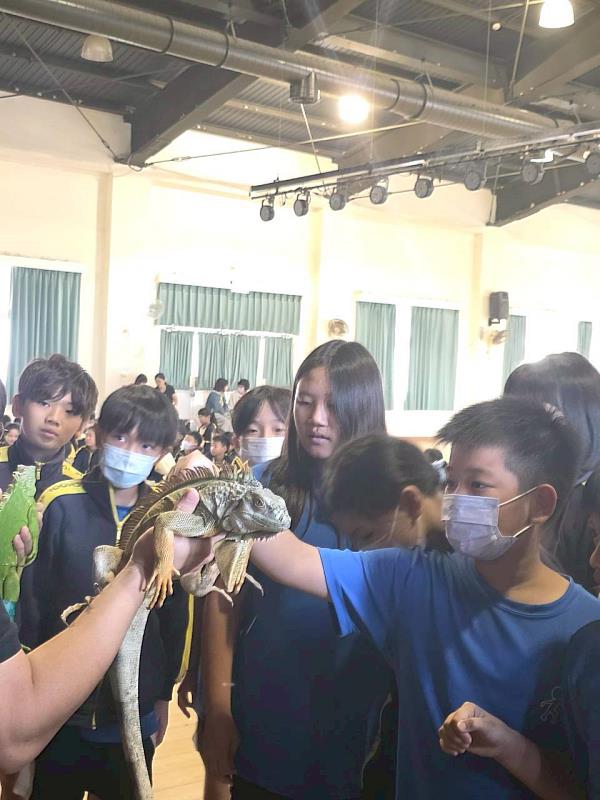 嘉義縣政府入校推廣野生動物及外來入侵種教育