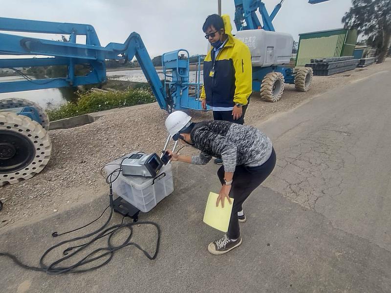 檢測施工機具排氣濃度