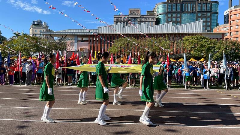 新竹市三民國小70週年校慶運動大會，張治祥秘書長出席同慶。