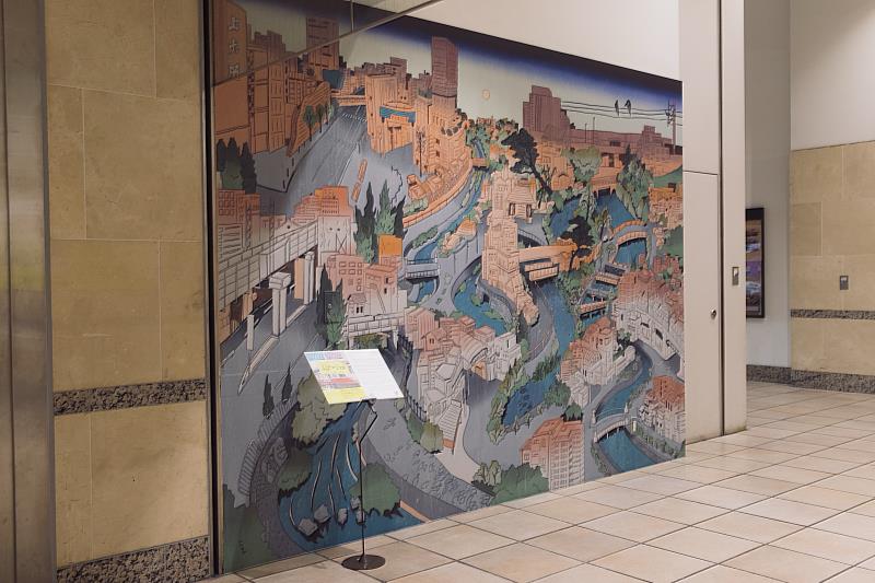 作品<大岡川遊記>(劉書佳拍攝)。