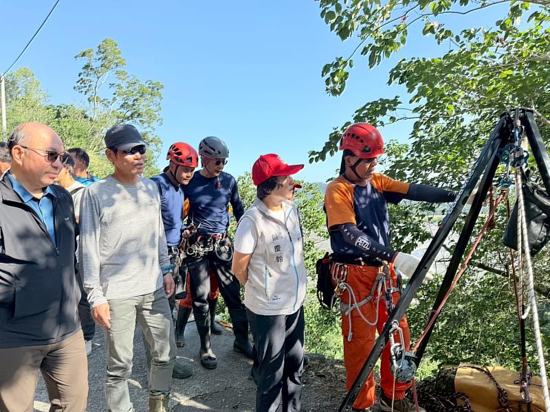 臺東首度淨山行動 饒慶鈴：守護山林人人有責