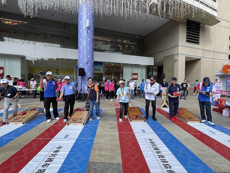 竹市首屆全國布袋球競賽活動照。