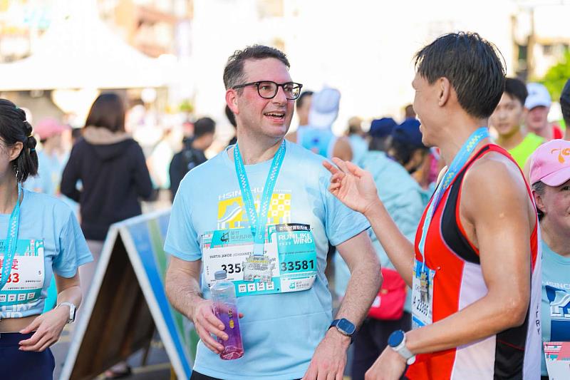 2025新竹城市馬拉松活動照。