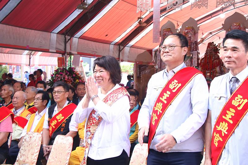 嘉義市王靈宮五顯大帝聖誕千秋 黃敏惠市長祝壽祈福