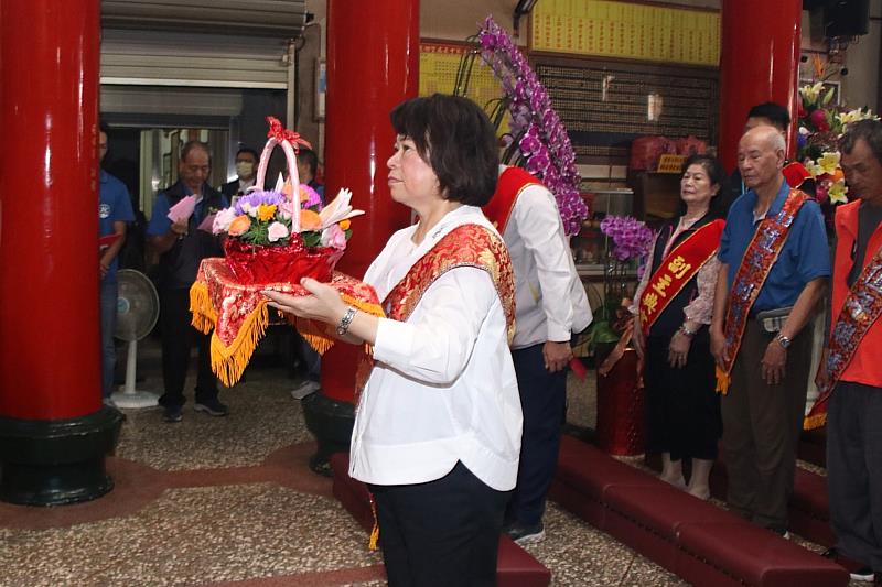 嘉義市王靈宮五顯大帝聖誕千秋 黃敏惠市長祝壽祈福