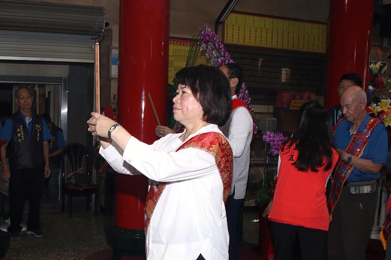 嘉義市王靈宮五顯大帝聖誕千秋 黃敏惠市長祝壽祈福