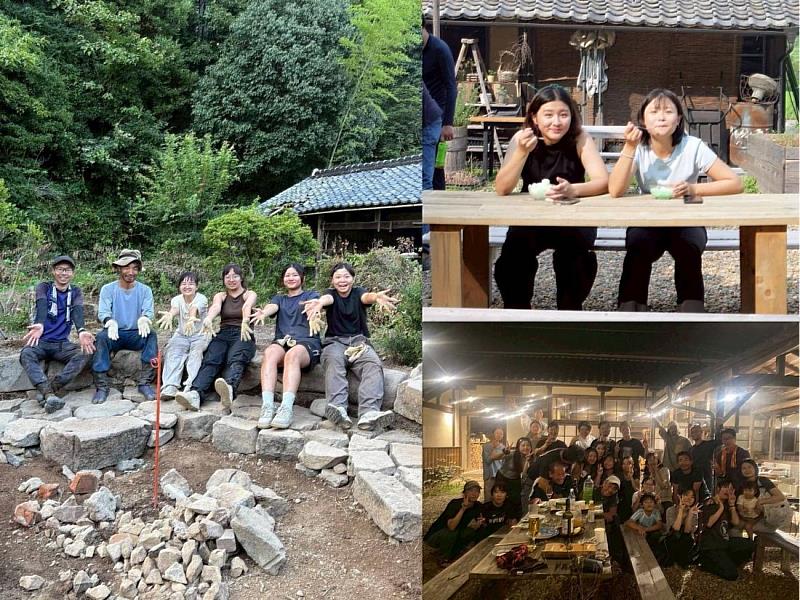 MOCCA石砌焚火台建造