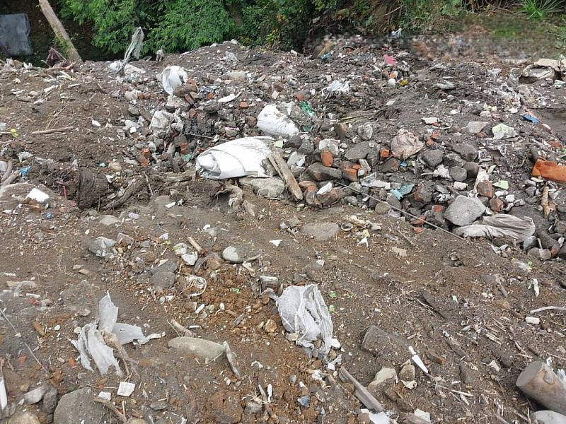 非法傾倒棄置、掩埋廢棄物 臺東縣政府強力移送法辦