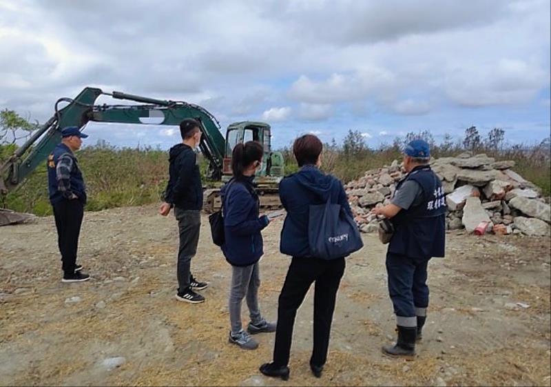 非法傾倒棄置、掩埋廢棄物 臺東縣政府強力移送法辦