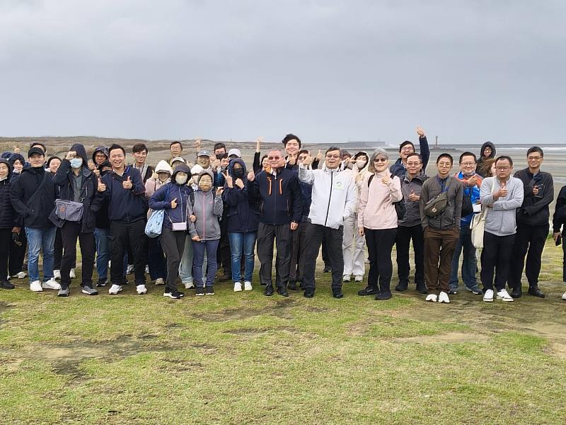 環境部觀摩大合照。