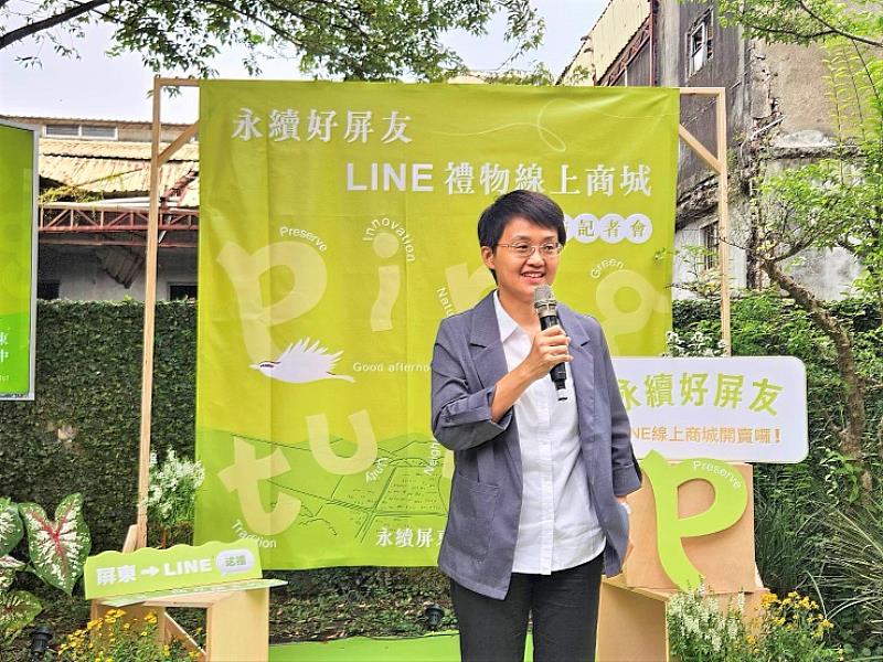 客委會古秀妃主委致詞。