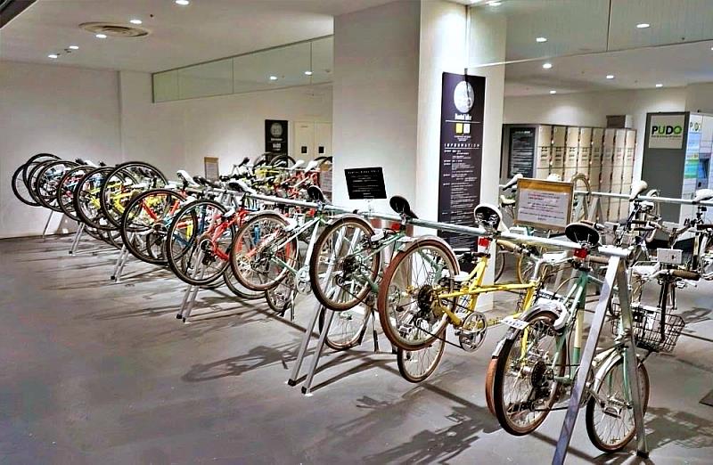 在「土浦林林單車廣場」租借自行車、收集情報最方便!
