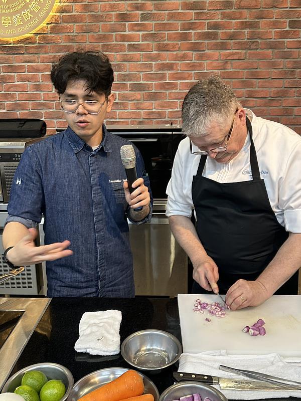 景文科大法國米其林星級大師加持2025米其林星級主廚國際料理研習
