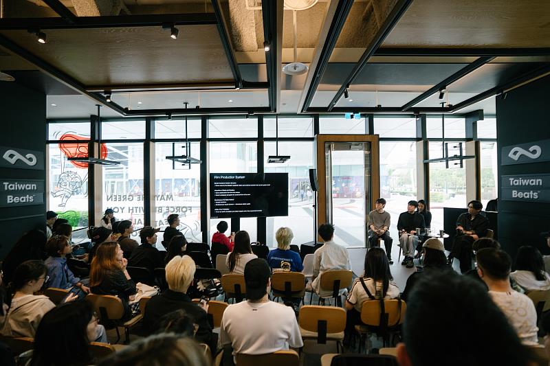 活動現場吸引近百位臺灣音樂創作者、影視導演、監製及音樂總監參加。