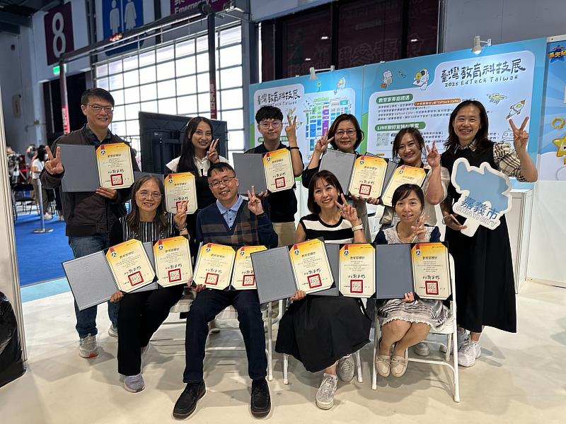 114年教育部數位學習績優 嘉義市勇奪4項教案特優 冠絕全國