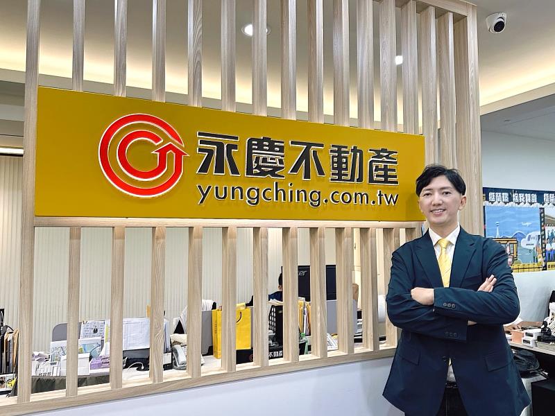 譚隆華加入永慶不動產不到兩年，已累積逾1,300萬元業績。圖片來源：永慶房產集團