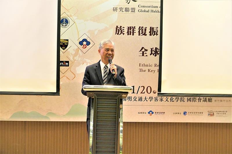 客委會范佐銘副主委致詞。