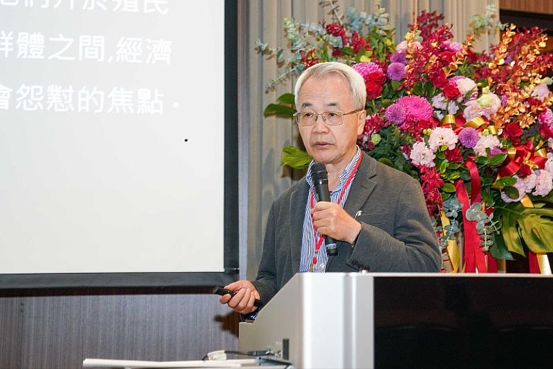 國立陽明交通大學榮譽教授張維安帶來精彩演說。（照片來源：客家公共傳播基金會）