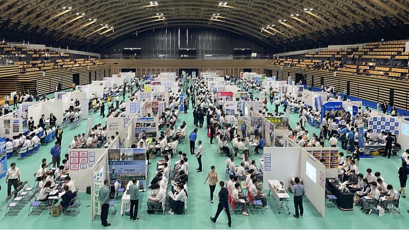 企業招募新人活動。