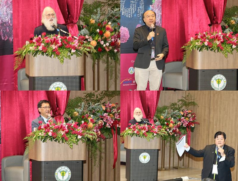 國際公認的頂尖癌症生物學家Tony Hunter博士、洪明奇院士、國立中正大學校長是蔡少正教授等學者發表專題演講，吸引國內年輕學者與碩博士生參與盛會交流熱絡。