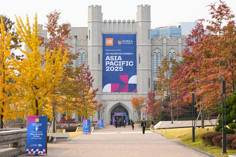 The QS Higher Ed Summit: Asia Pacific 2025 was hosted at Korea University, where NYCU made its first exhibition appearance.
